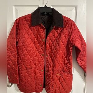 Barbour Red Quilted Jacket